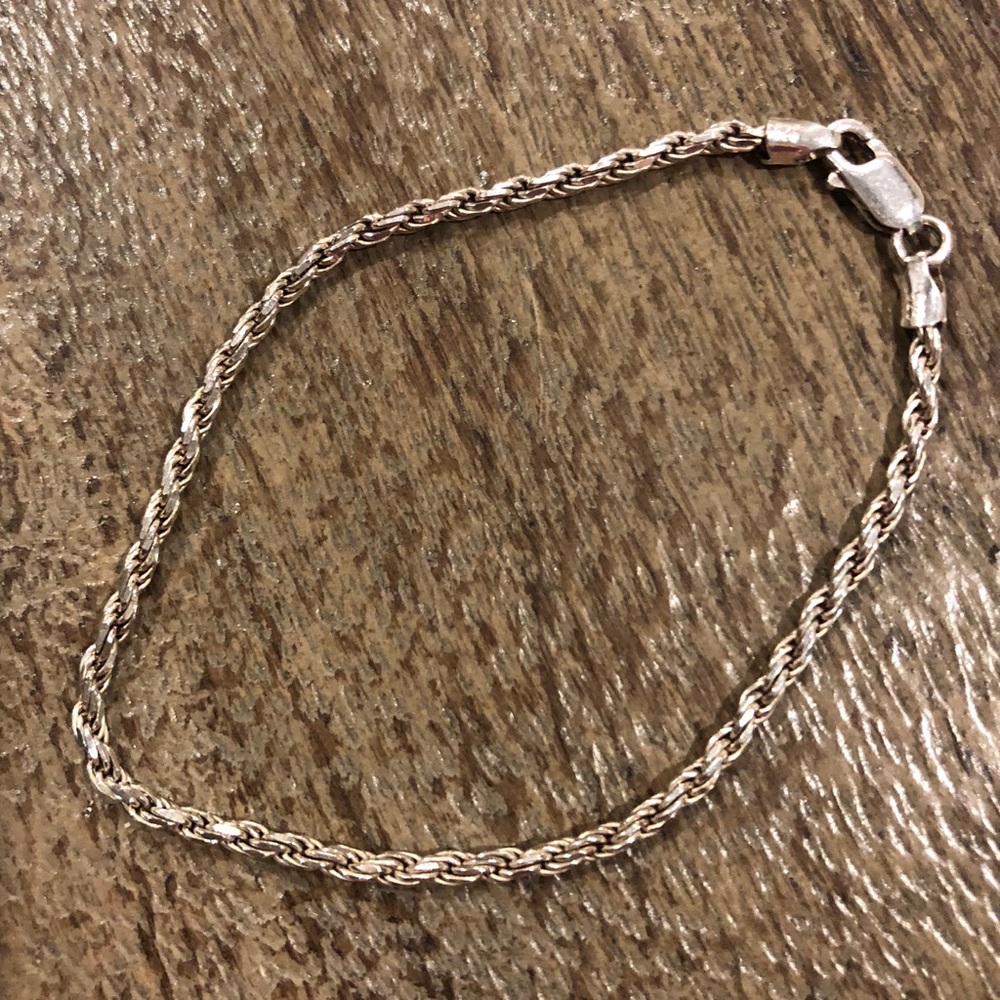 Sterling silver bracelet